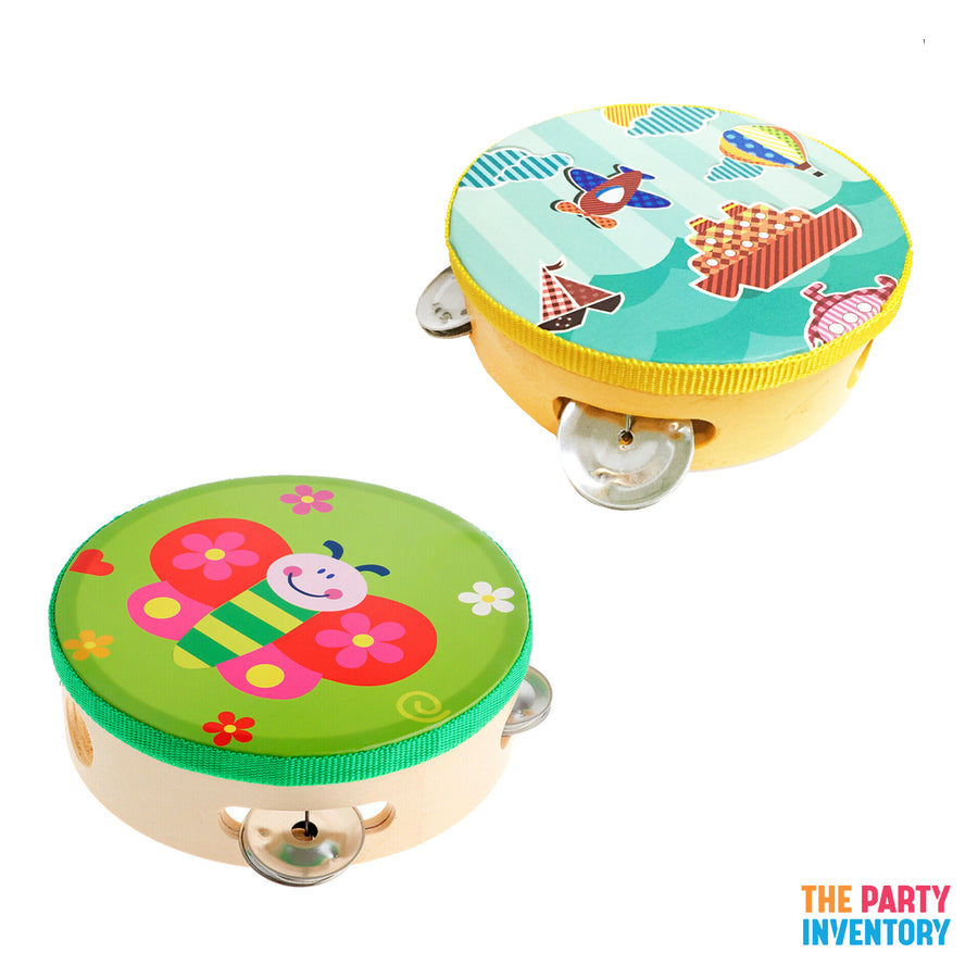 Kids Percussion Tambourines (Set of 2)