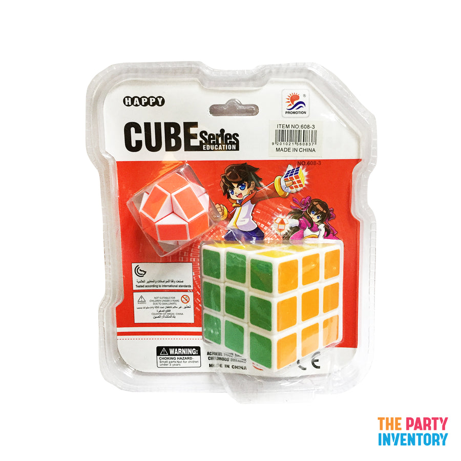 Cube Series Eductional Puzzles (2 in 1)