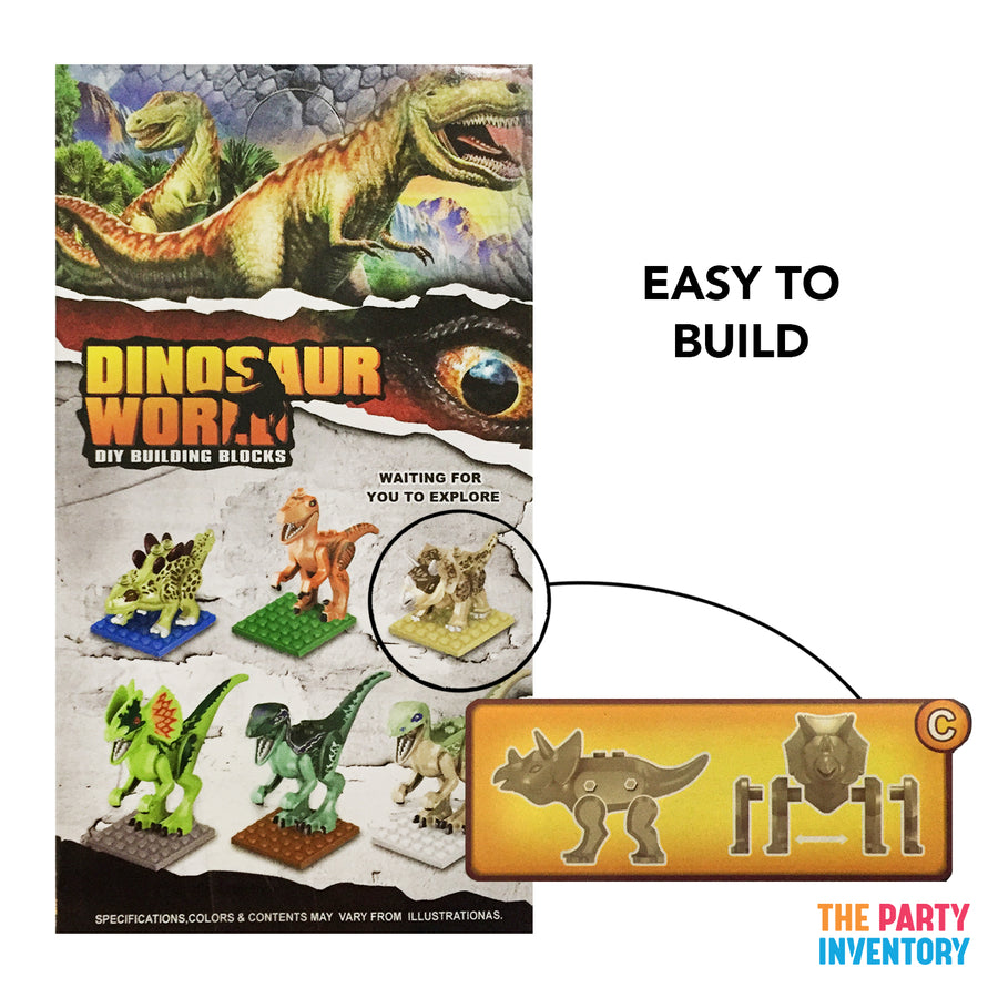 Dinosaur World DIY Building Blocks (Triceratops)