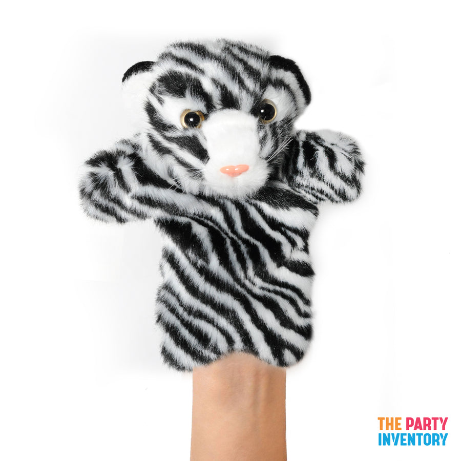 White Tiger Hand Puppet