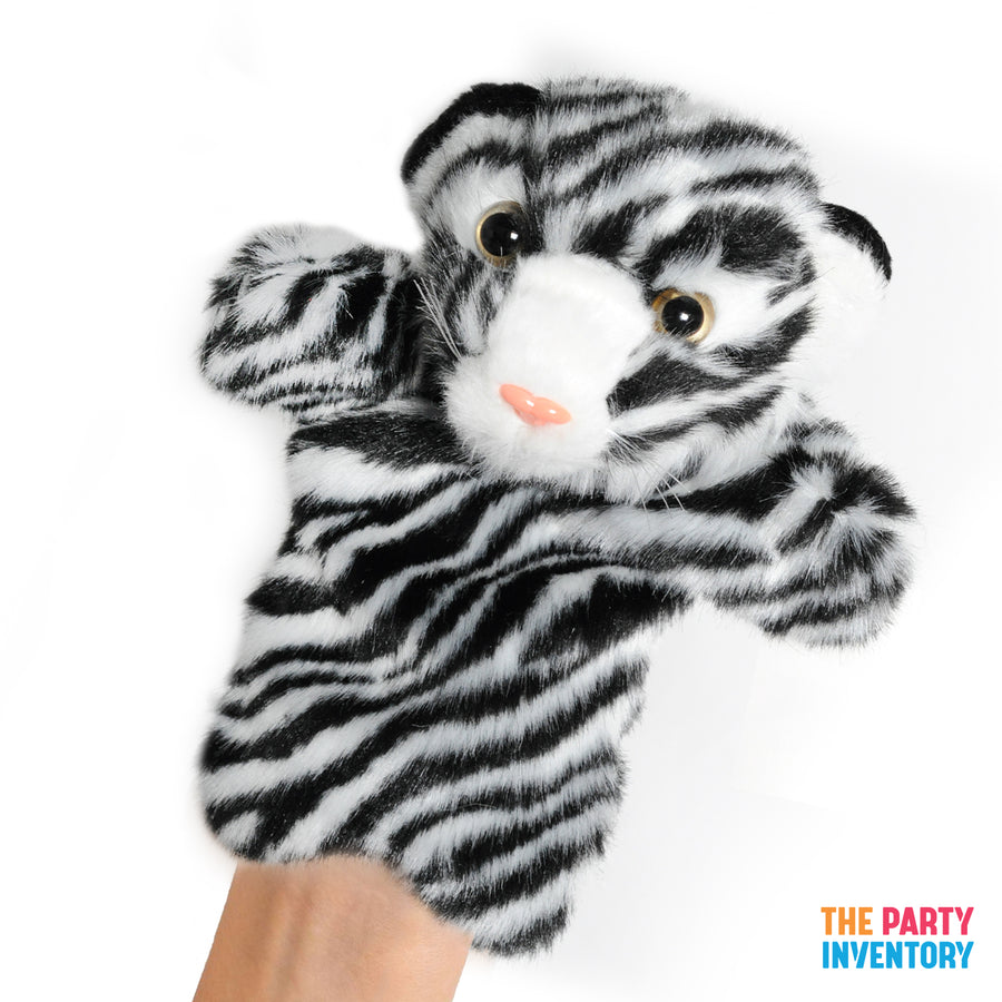 White Tiger Hand Puppet