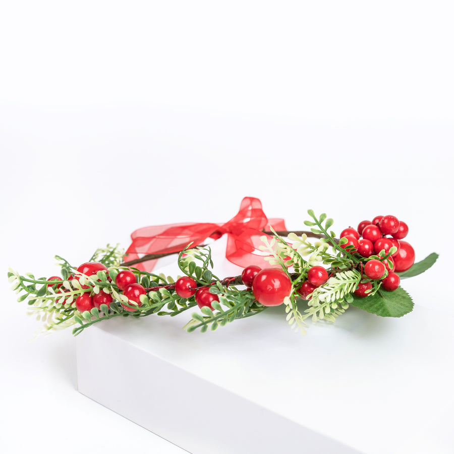 Christmas Flower Crown