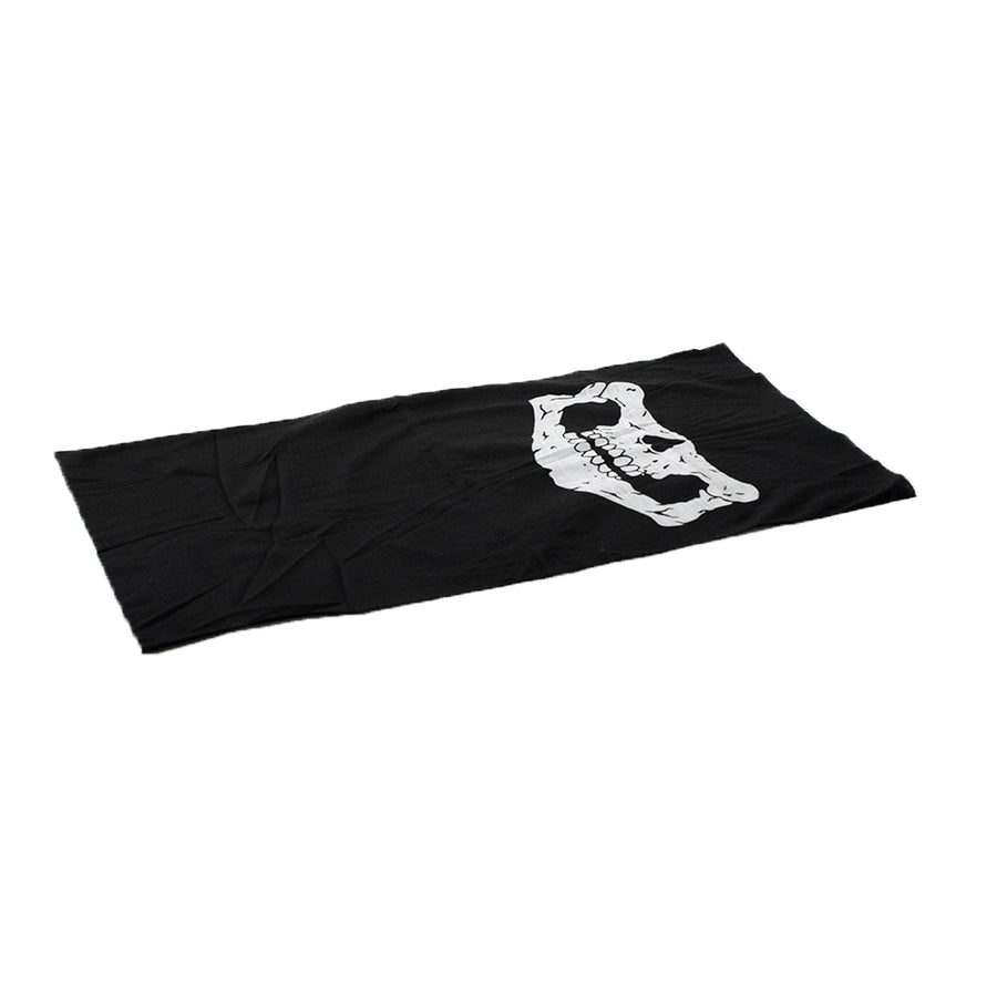 Skull Mouth Black Tube Bandana