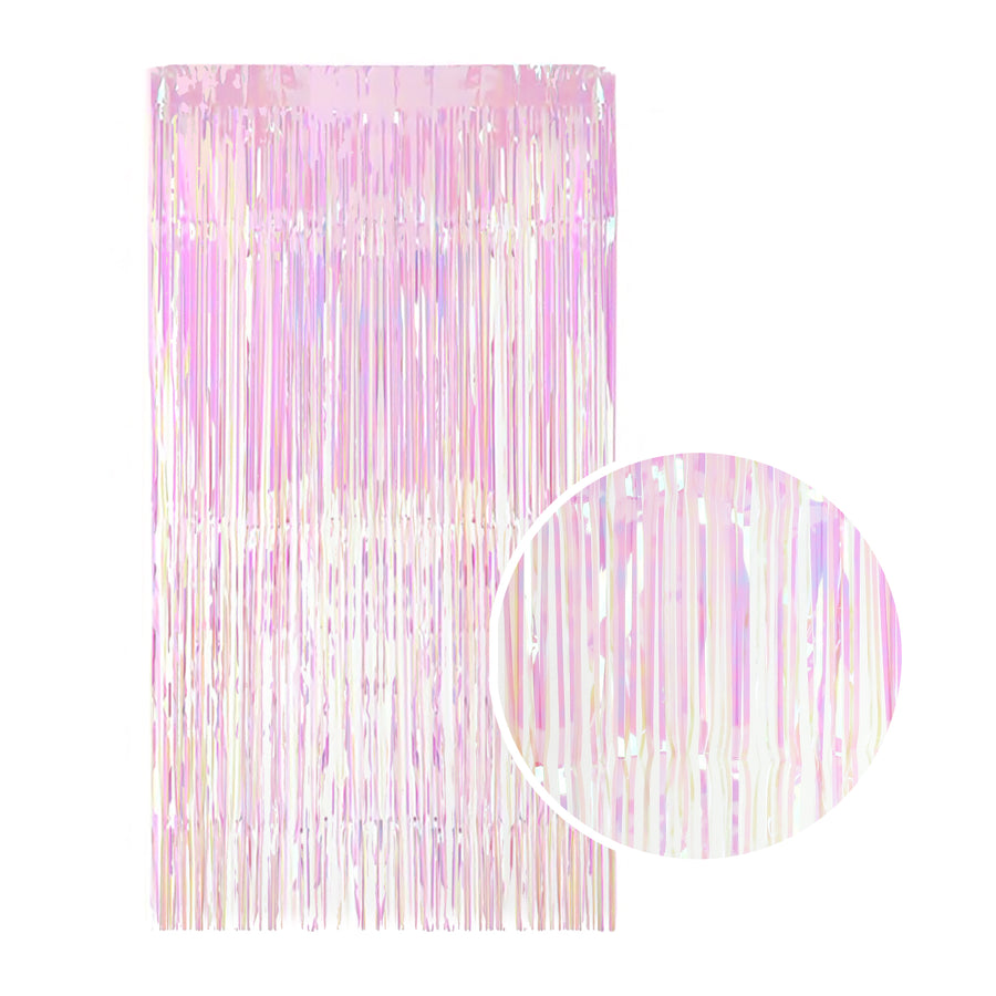 Iridescent Pink Birthday Decoration Kit