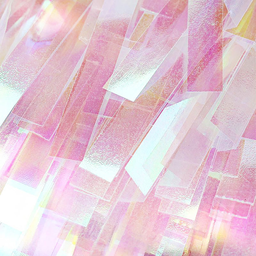 Iridescent Tinsel Curtain