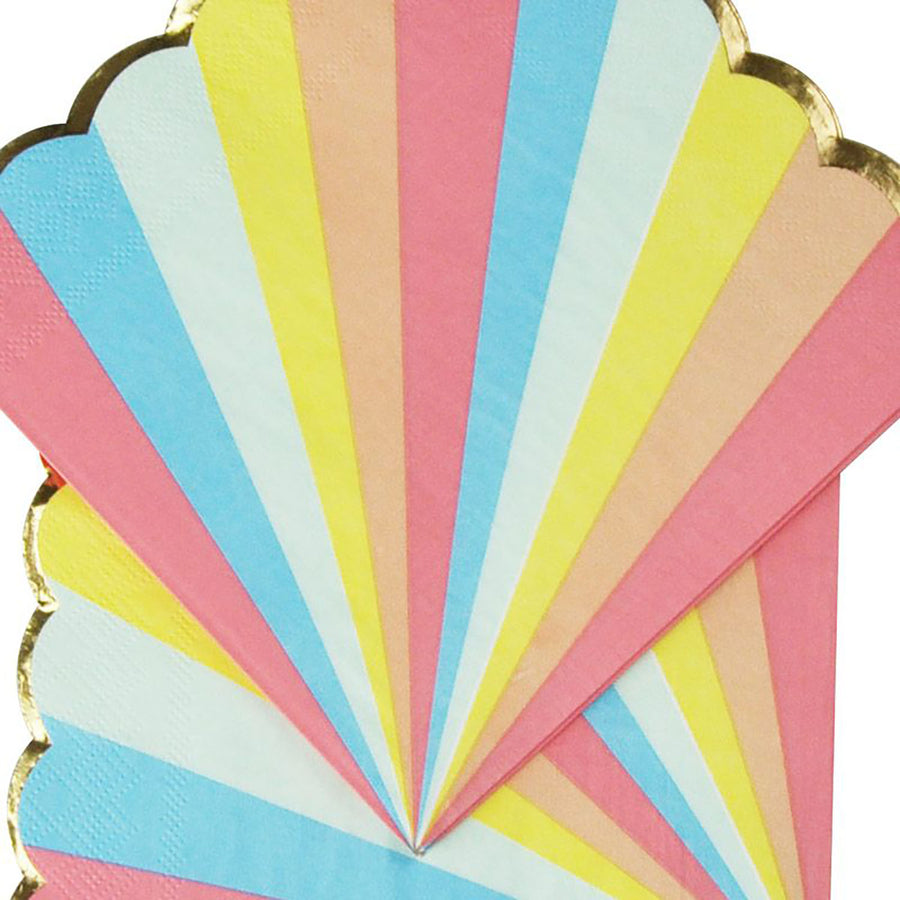 Rainbow Carnival Napkins 16pk