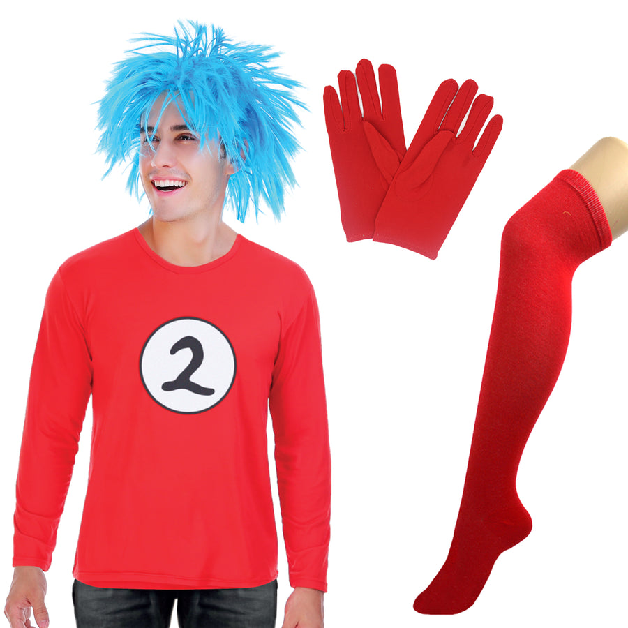 Adult 1 & 2 Man Costume Kit
