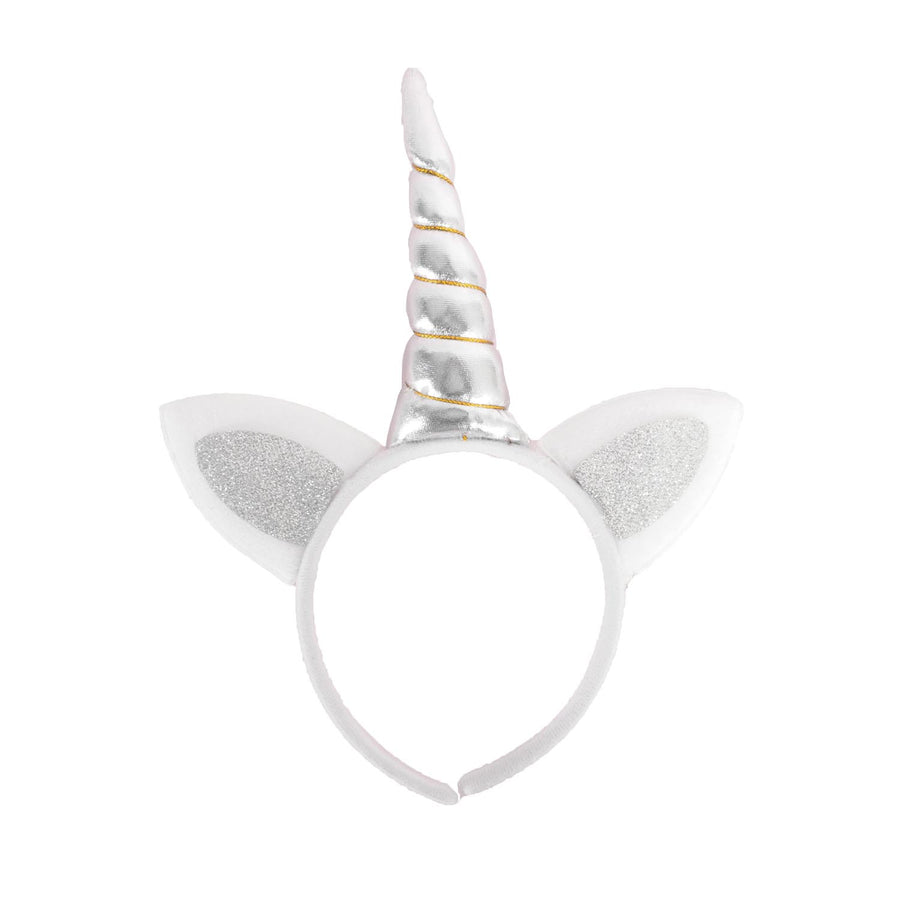 Silver Unicorn Headband