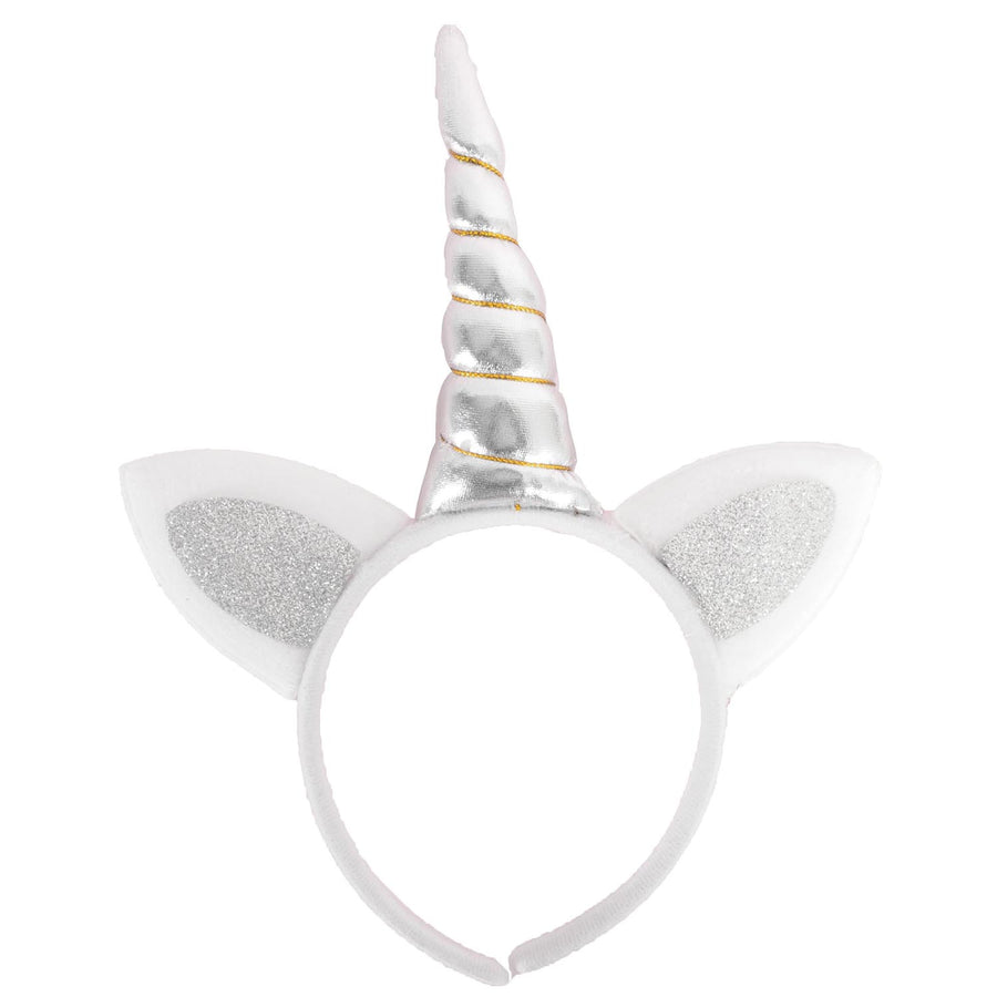 Silver Unicorn Headband