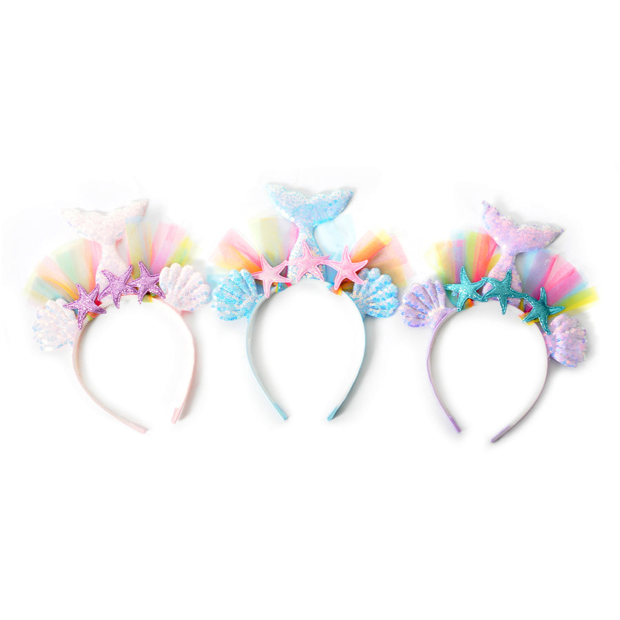 Sequin Mermaid Tail Headband (Assorted Colours)