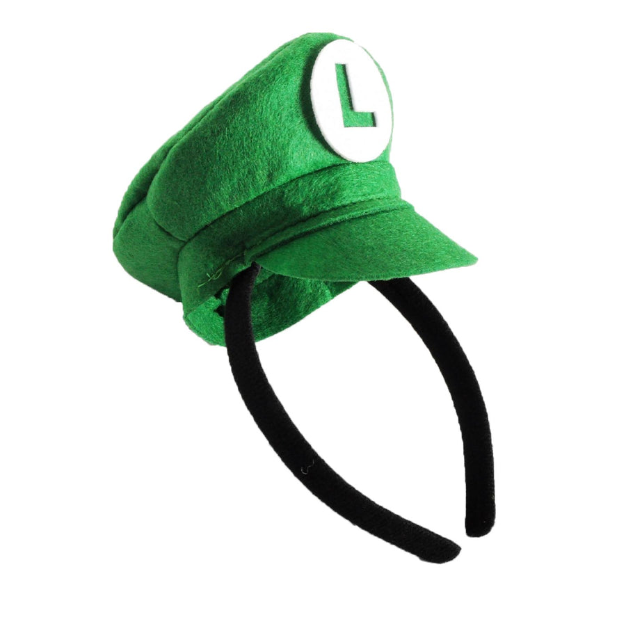 Green Mini Plumber Hat Headband