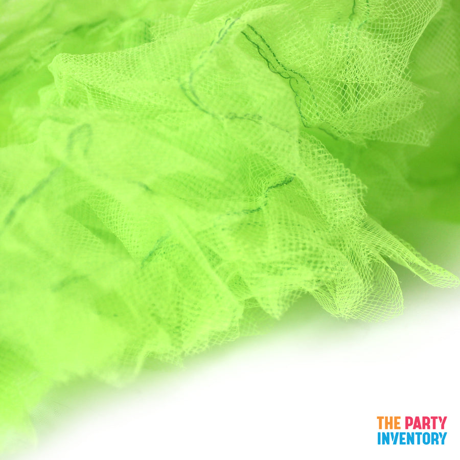 Fluro Green Tulle Petticoat Tutu