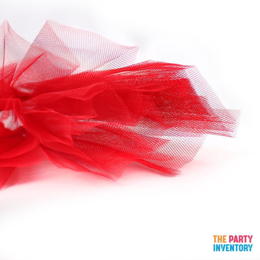 Children's Red Stiff Net Tutu