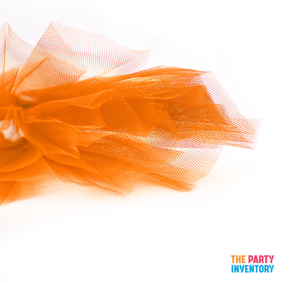 Children's Orange Stiff Net Tutu