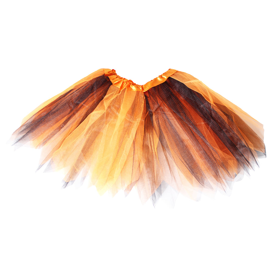 Adult Halloween Orange and Black Tutu