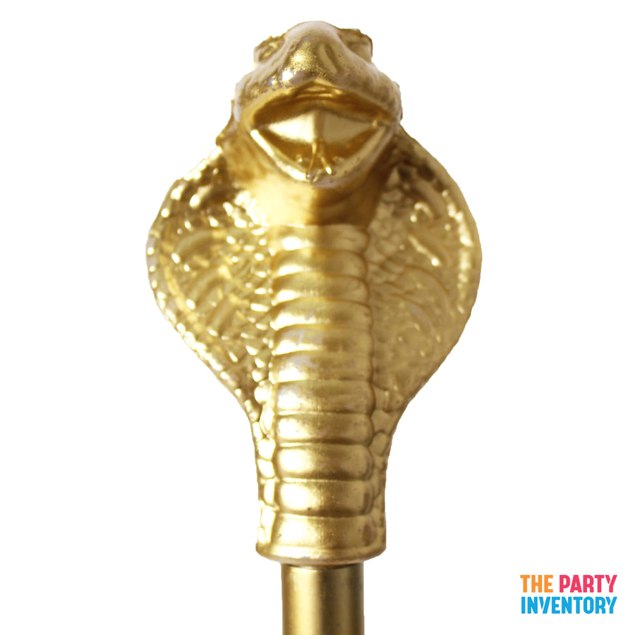 Gold Snake Pharaoh Sceptre