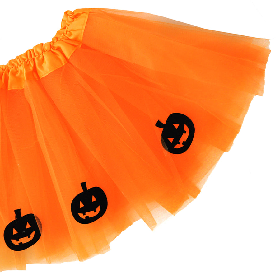 Halloween Pumpkin Wings & Tutu Set