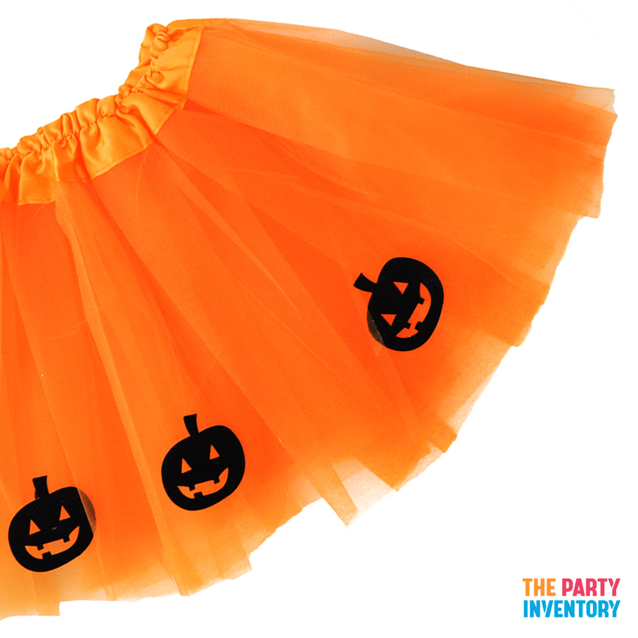 Halloween Pumpkin Wings & Tutu Set