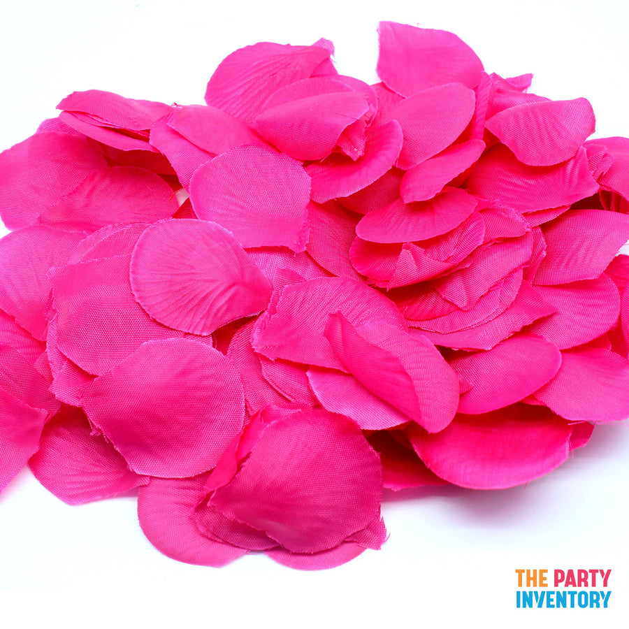 Hot Pink Fabric Petals