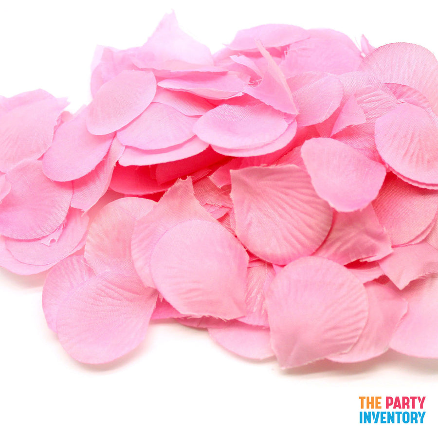 Light Pink Fabric Petals