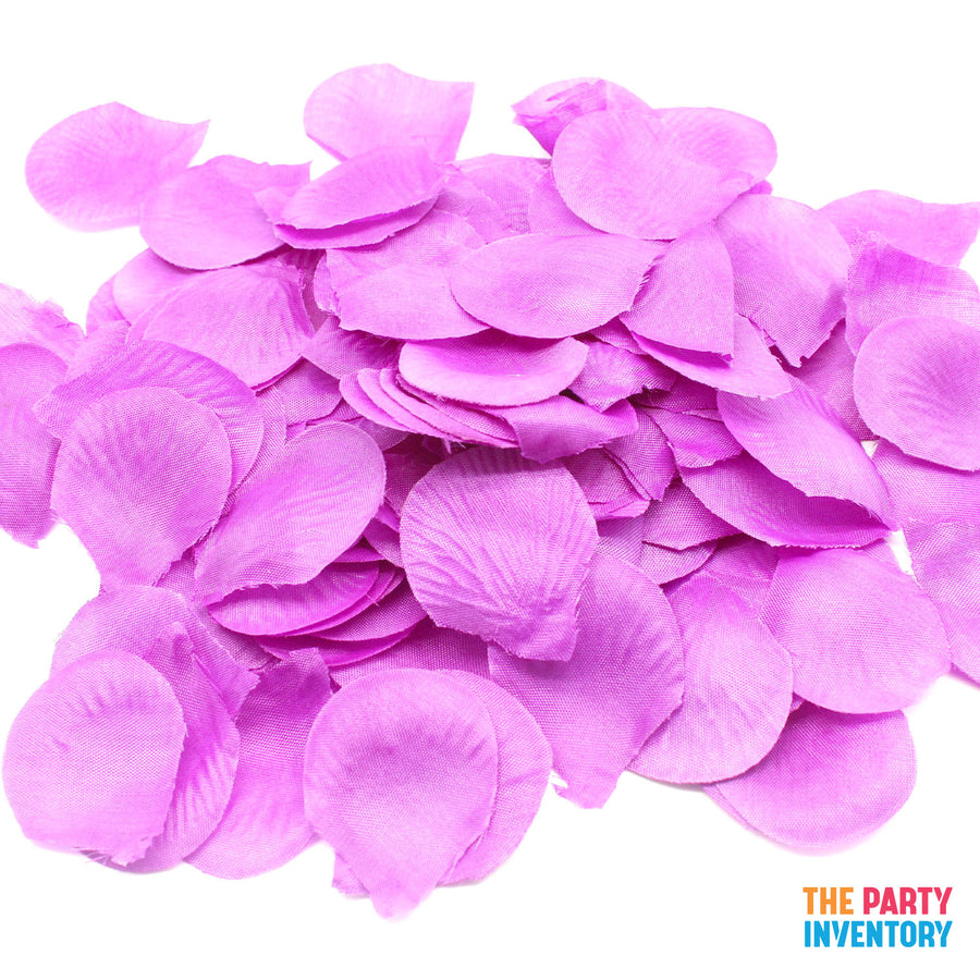 Bright Purple Fabric Petals