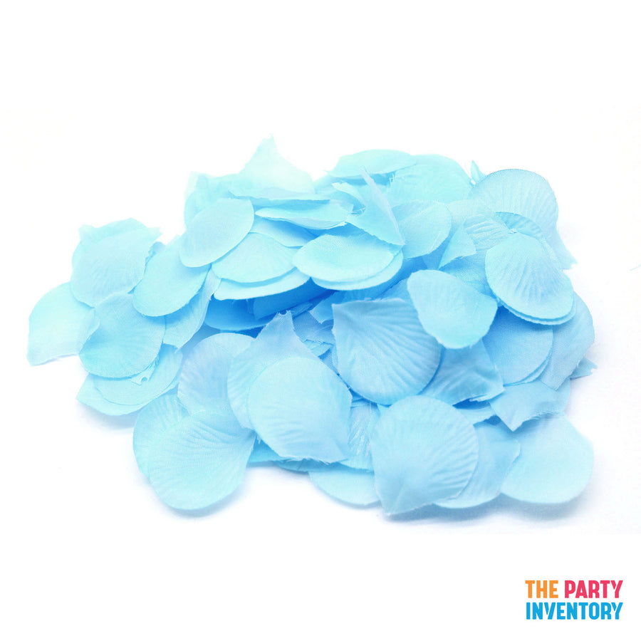 Light Blue Fabric Petals