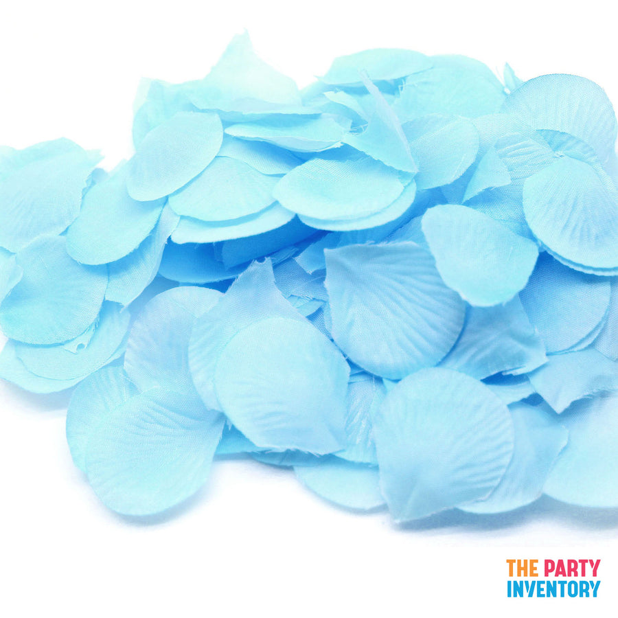 Light Blue Fabric Petals