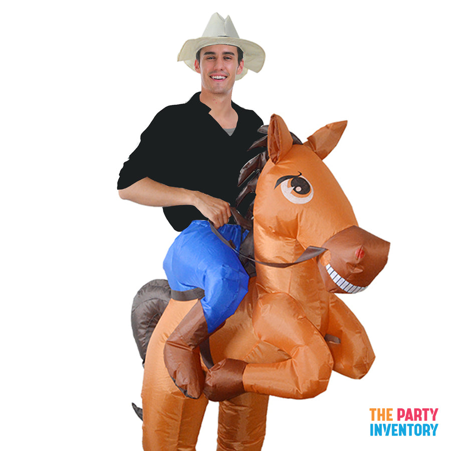 Adult Inflatable Horse Rider Costume