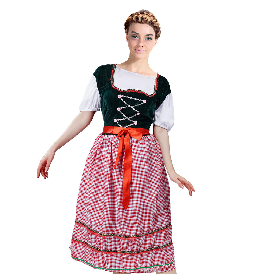 Adult Beer maid Red Costume