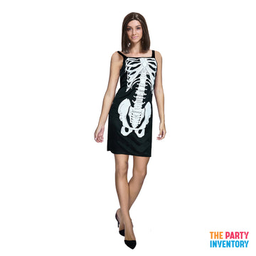 Adult Skeleton Dress