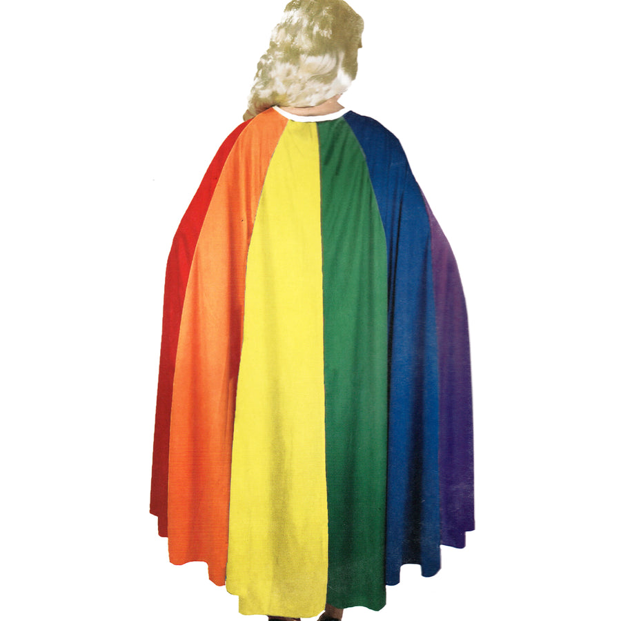 Deluxe Adult Rainbow Cape