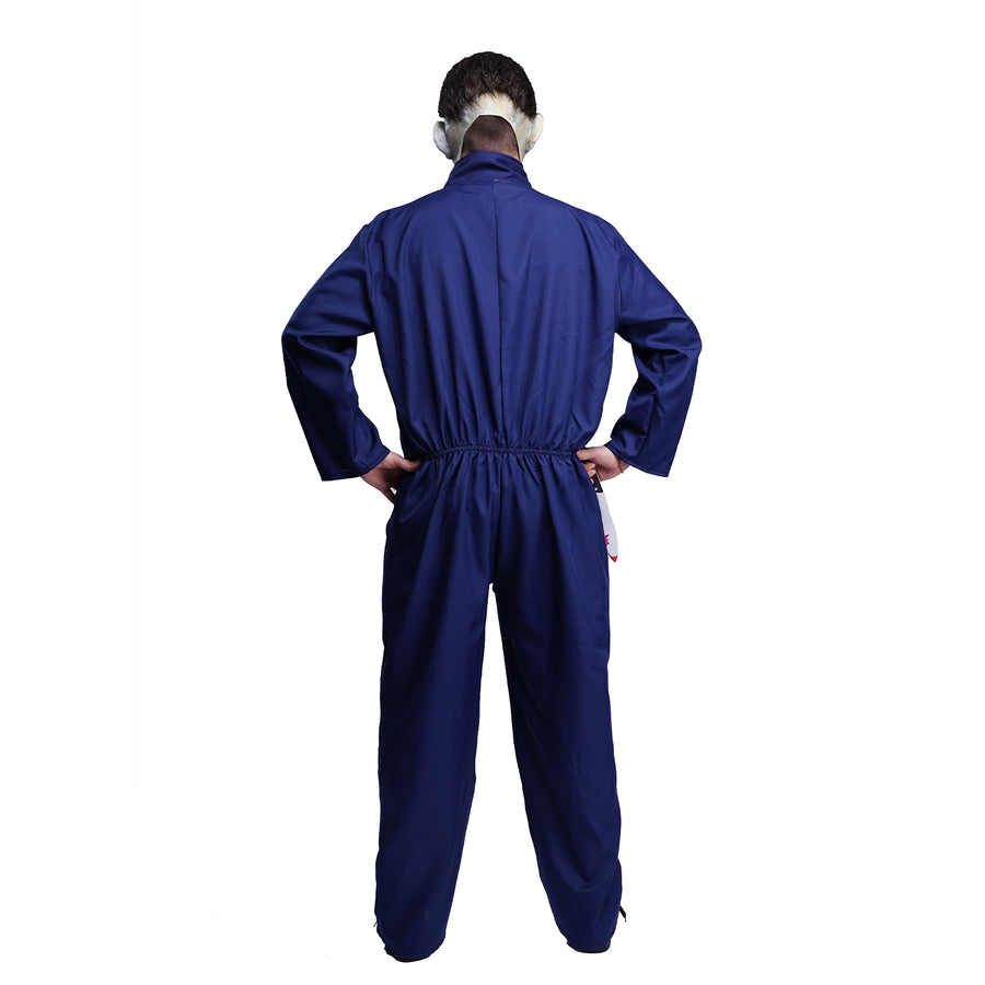 Adult Psycho Serial Killer Navy Costume