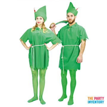 Adult Green Flying Boy Costume