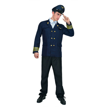 Adult Pilot Man Costume