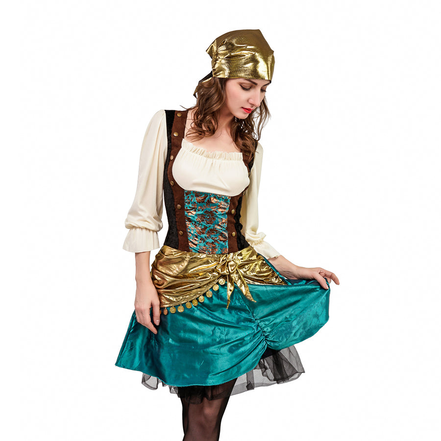 Adult Pirate Gypsy Lady Costume