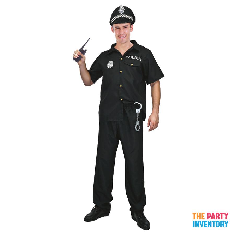 Adult Police Man Costume