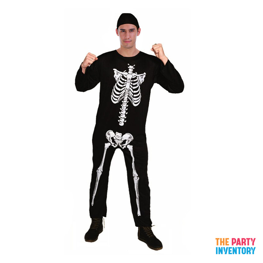 Adult Skeleton Costume