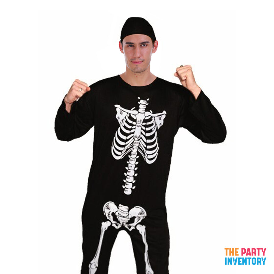 Adult Skeleton Costume