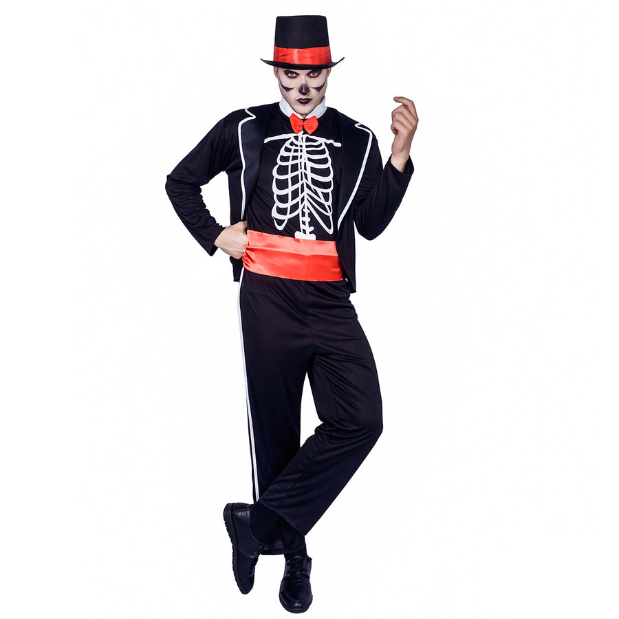 Adult Gentleman Skull Costume