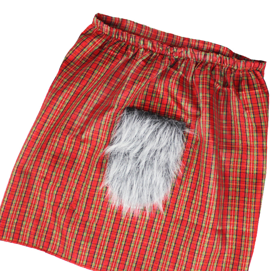 Adult Red Tartan Kilt