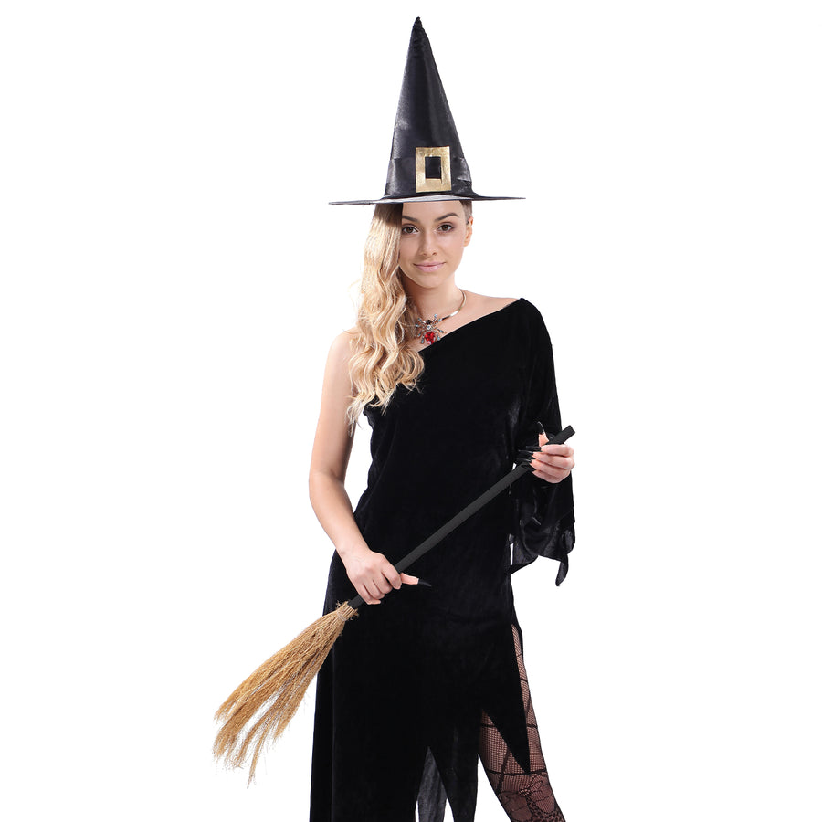 Adult Witch Costume (One shoulder dress)