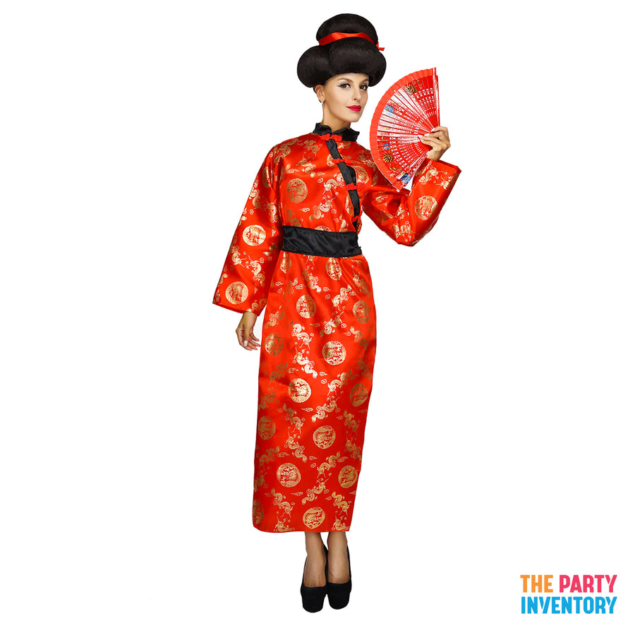 Adult Oriental Chinese Girl Costume