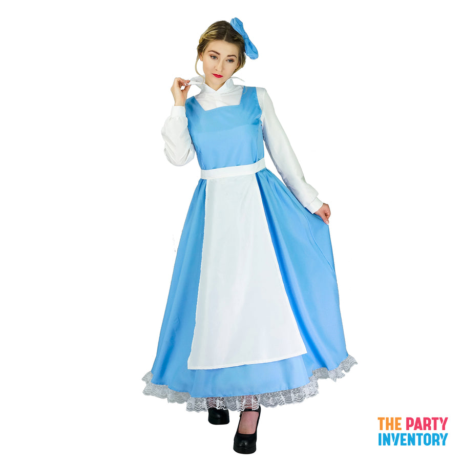 Adult Blue Beauty Girl Costume