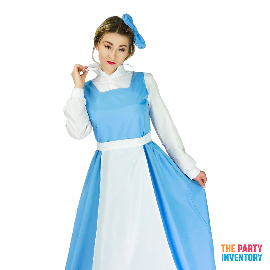 Adult Blue Beauty Girl Costume