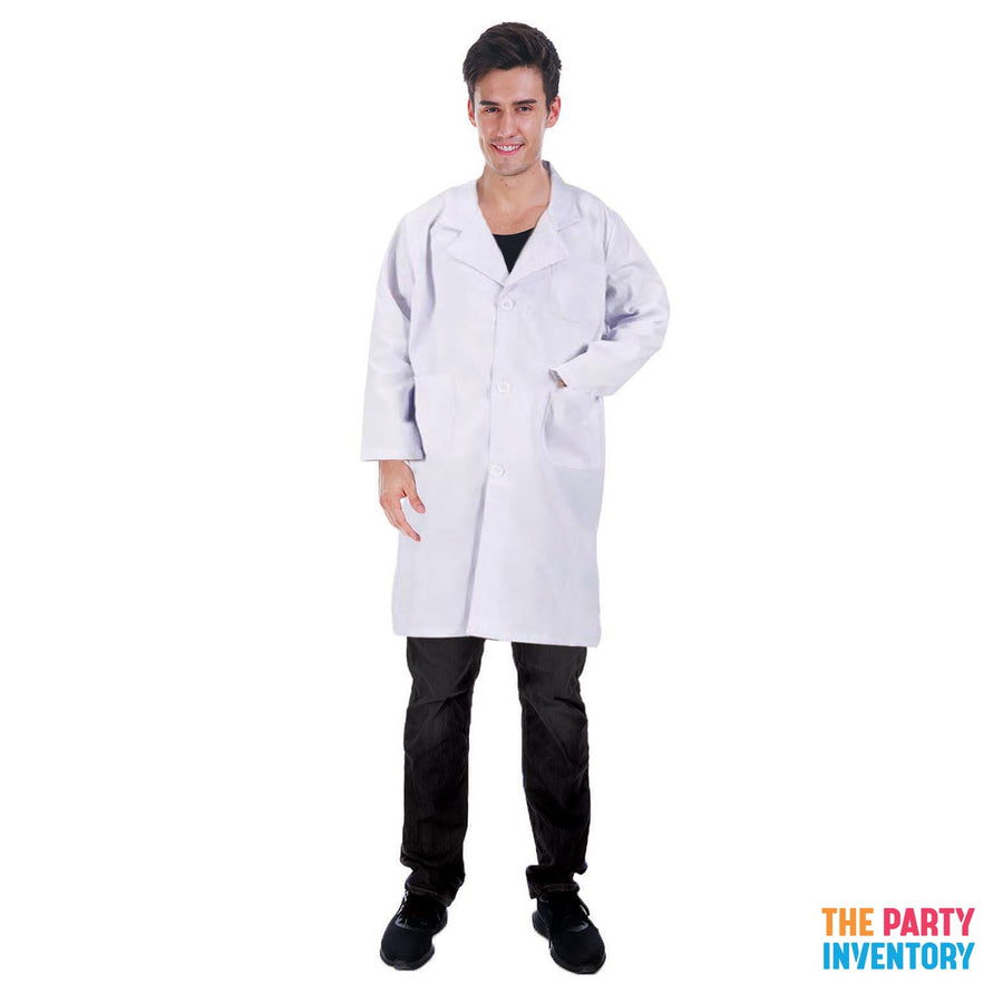 Adult White Lab Coat Costume