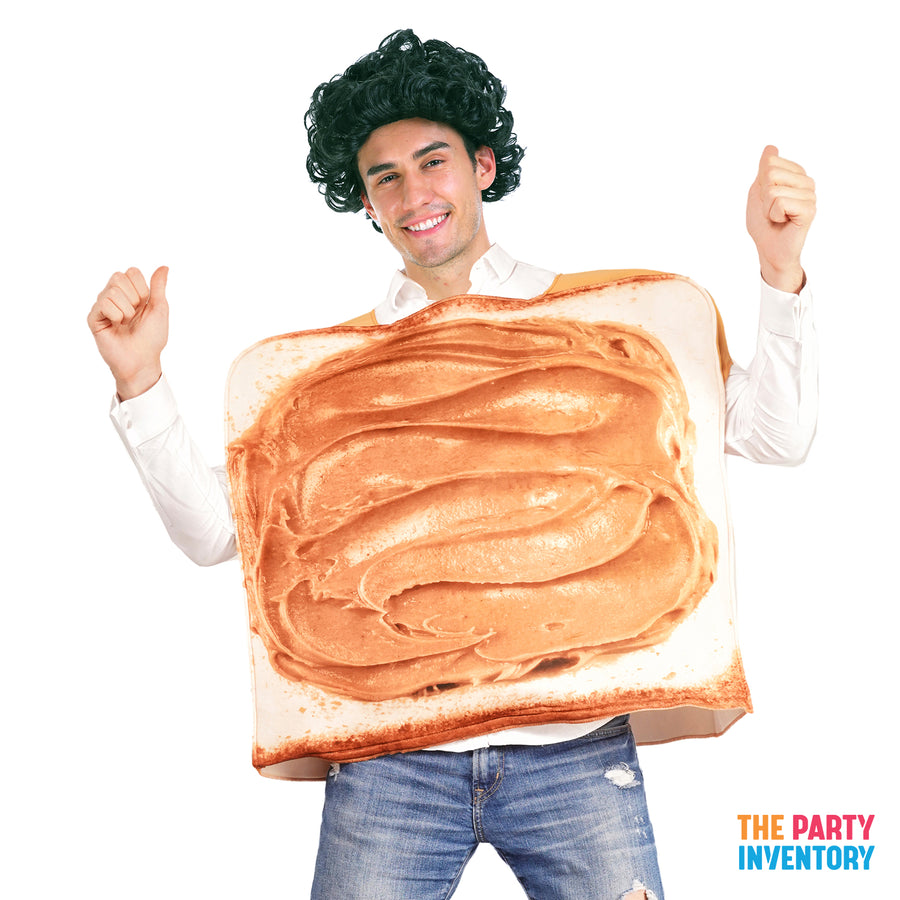 Adult Peanut Butter Sandwich Costume