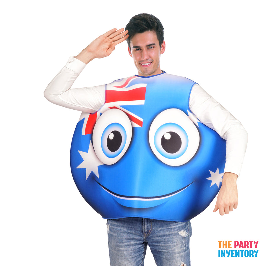 Adult Happy Australian Costume