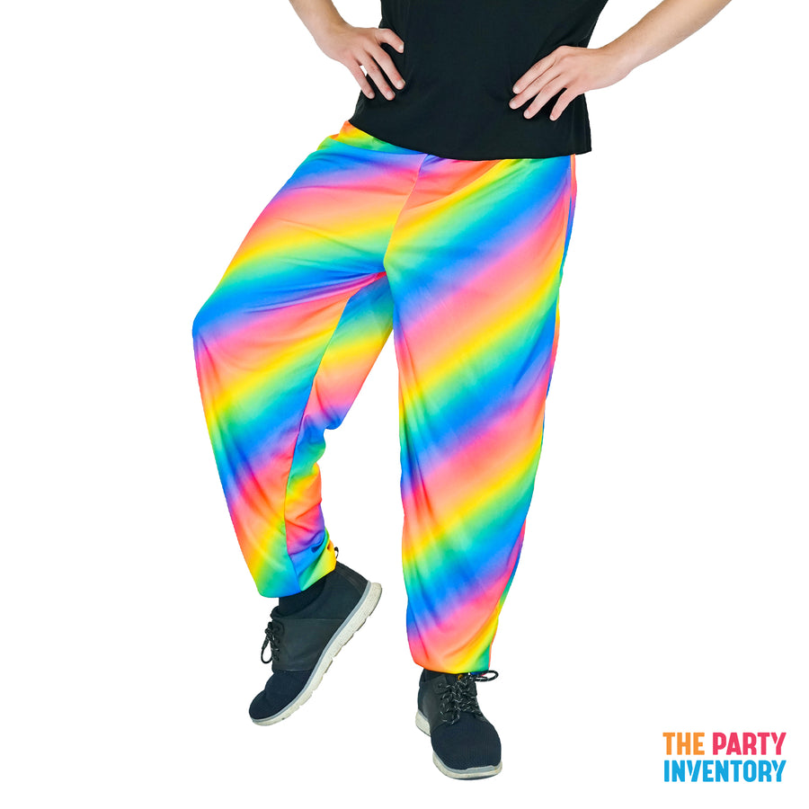 Adult Rainbow Harem Pants