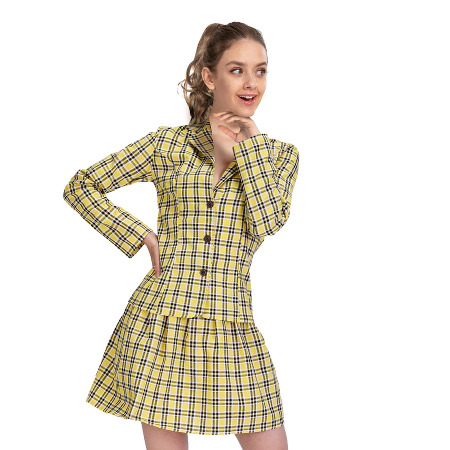 Adult 90s Preppy School Girl Costume