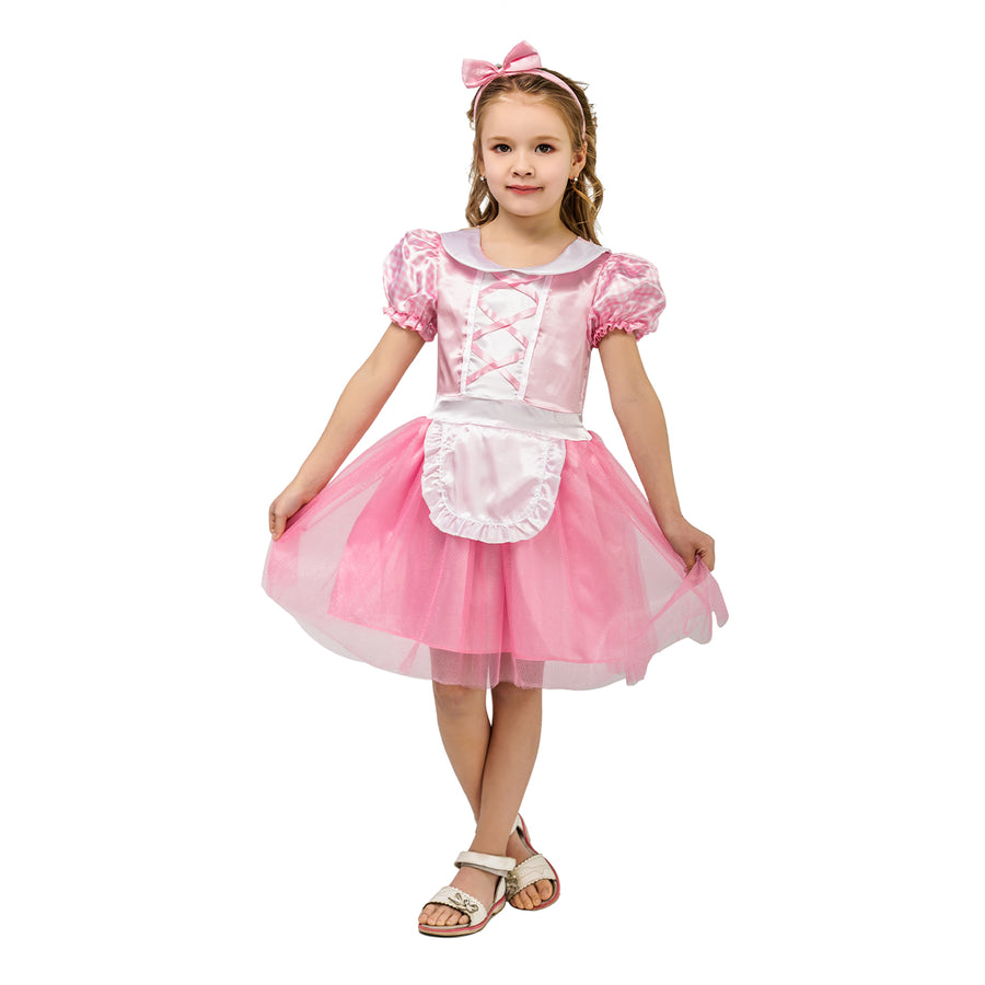 Pink princess dress outlet up